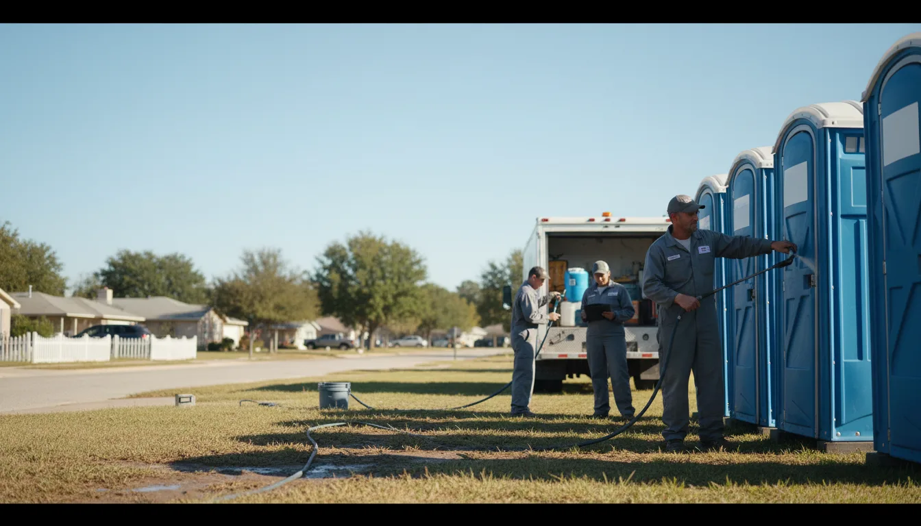 Long-Term Portable Toilet Rental in Cuyahoga Falls, OH near me